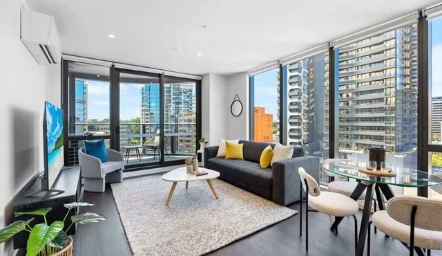 Brand New 2BR Oasis Retreat w/Parking, Pool & Gym