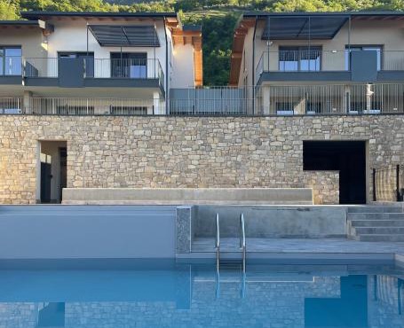 Brighter Days - Two-room apartment with lake view and pool in Predore