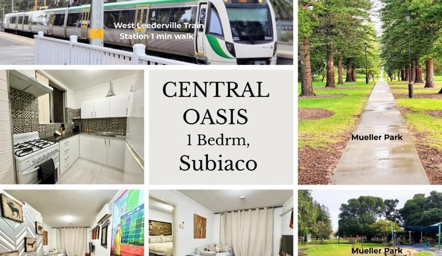 Central Subiaco Oasis 1 Bedroom Unit