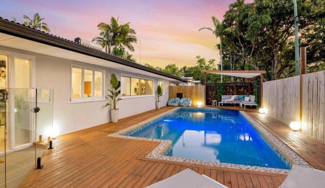 City Haven - Coastal Retreat with Pool & Backyard