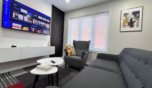 Cozy, Private Suite, Two Level Apartment With Separate Entrance in Brampton