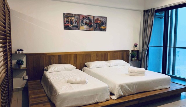 Cozy studio apartment with AC in Genting Highlands