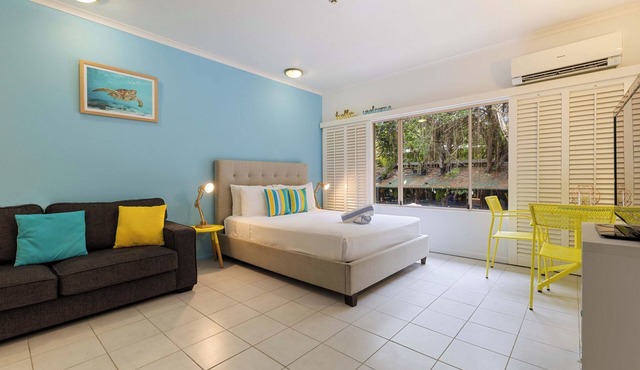 Cozy studio in gorgeous Port Douglas with WiFi, fitness room, AC