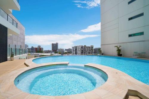 Darwin City Centre Apt Pool & Gym Free parking