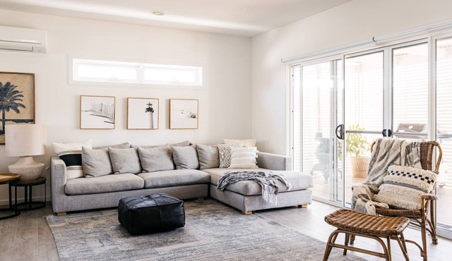 Easy and dreamy sanctuary with a relaxed coastal vibe
