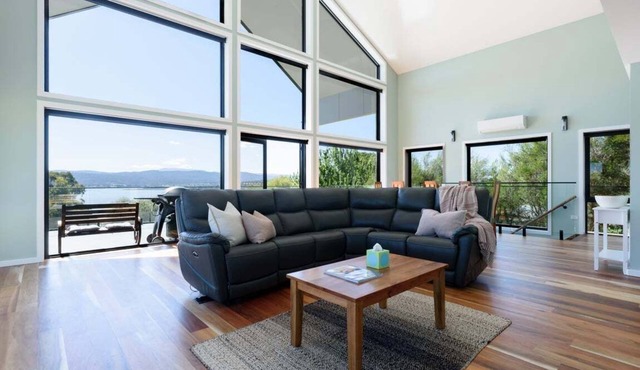 Elevated Modern Escape with Tennis Court Access
