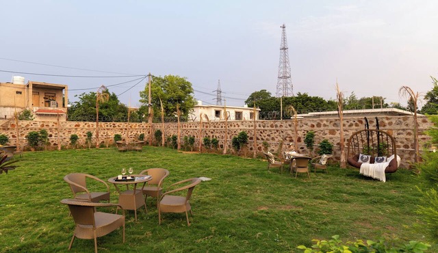 ELIVAAS JP Farm Stay 5BHK Villa With Bar in Baghanki