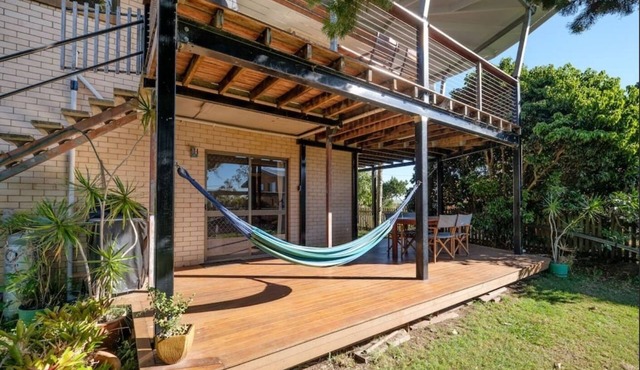 Hammocks and views at your spacious island retreat