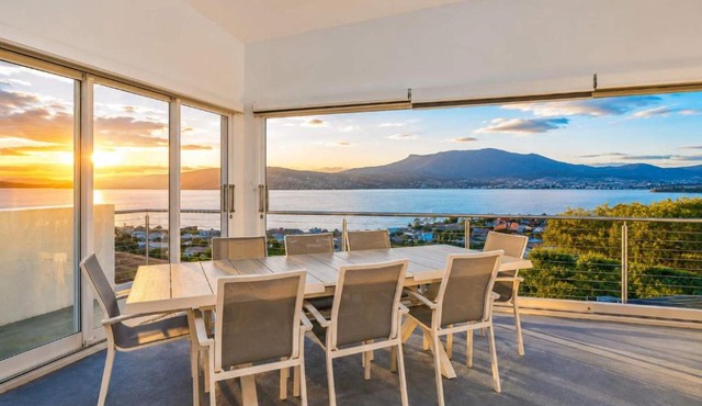 House on the Hillside with City Views Sleeps 12