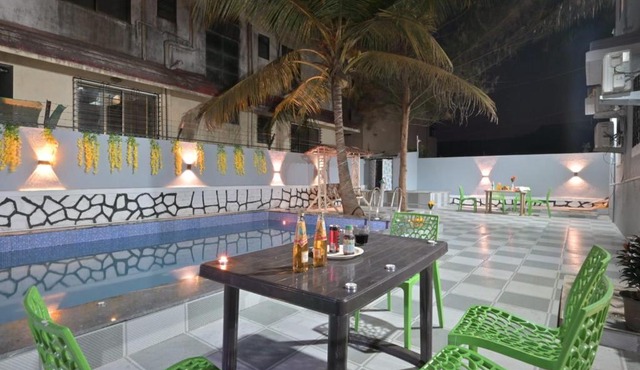 II EMPYREAN STAYS II AURA VILLA II 3BHK II AC II LARGE POOL Il