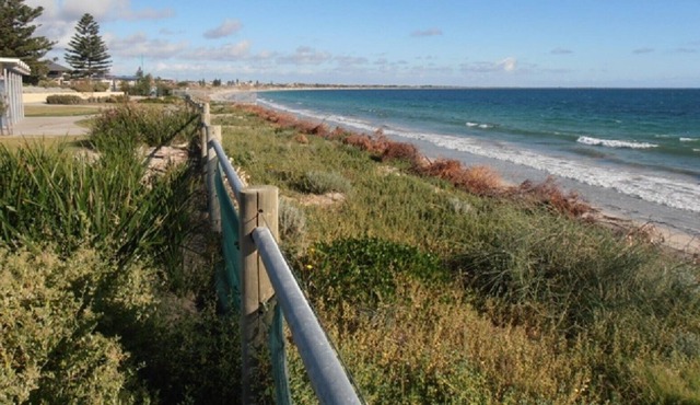 Just minutes walk to beach