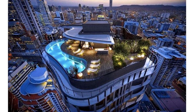 Lux 35th floor 2br 2bath, Infinity pool, Gym, Wifi