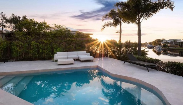 Luxurious impeccably styled waterfront Noosa home