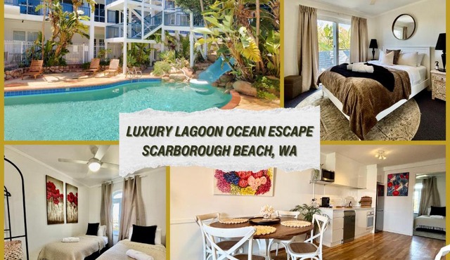 Luxury Lagoon Ocean Escape - 2BR Sofabed Sleep 6!