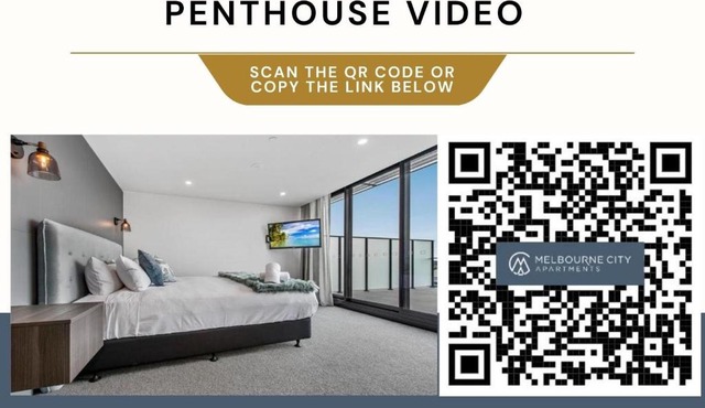 Luxury Penthouse with Astonishing Bay and City Views in Melbourne