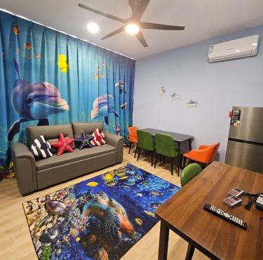 Matang Centre, SeaWorld Theme, Walk Up 1st Flr APT