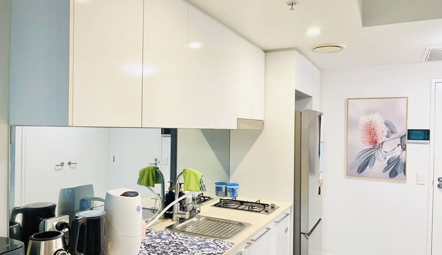 Modern inner city apartment with river views, WiFi & AC in lovely Hamilton in Hamilton