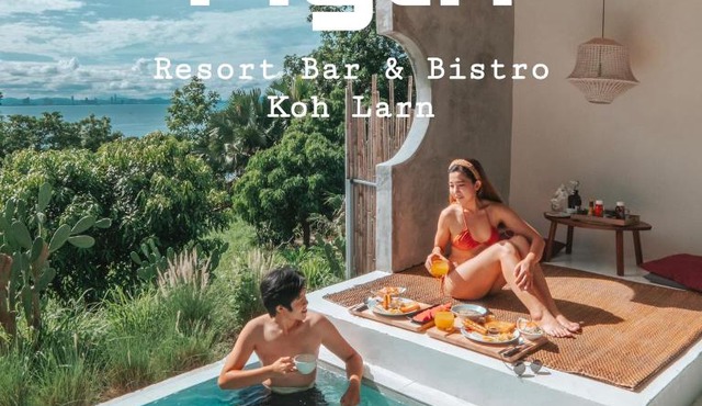 Myth Koh Larn resort bar and bistro in Ko Larn