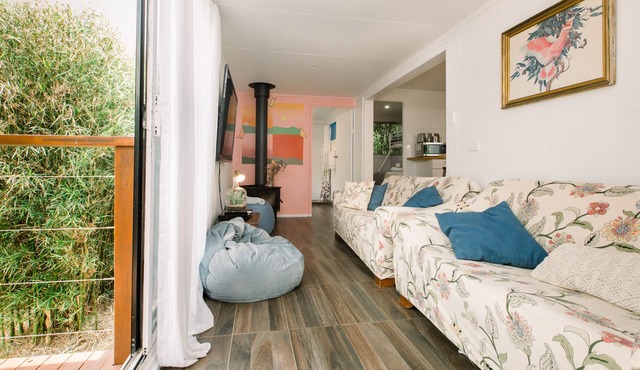 Orchard Cottage on Sunshine Coast organic farm just 10 minutes from the beach