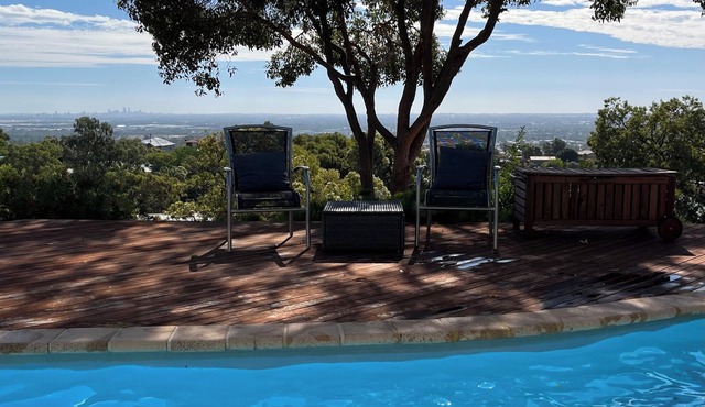 Perth Hills Cabin | Pool, City Views & Nature Escape