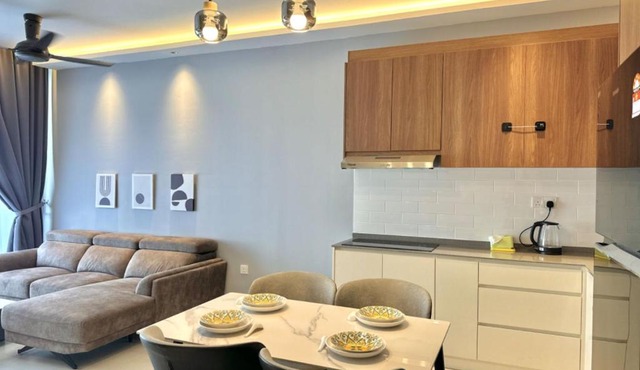 Podium apartments