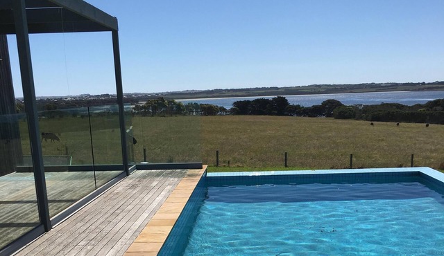 Pool with a view