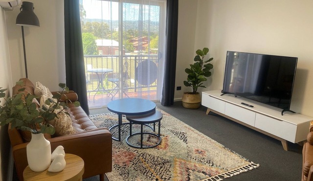 Prime location in heart of Adelaide City with Hills balcony view