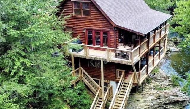 Private Riverfront Cabin | Little Pigeon River in Pigeon Forge