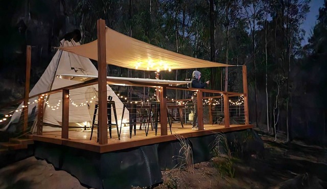 Reconnect With Nature and Unwind in a Cosy Tipi: Your Ultimate Glamping Getaway!