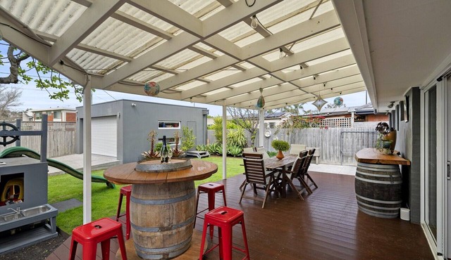 Relaxed Bayside Stay with Outdoor Space
