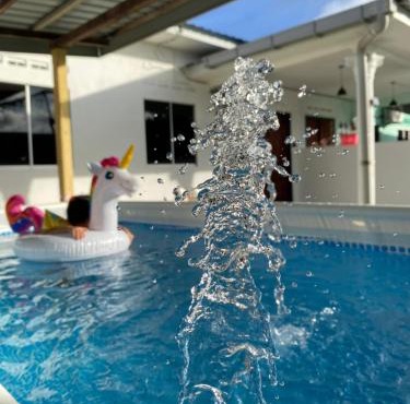 Rumah Puteh Mersing Kecil INTEX POOL FOR KIDS ROOM FULLY AIR-CONDITIONED in Mersing