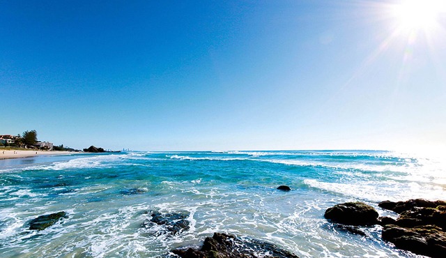 Sand Castles on Currumbin Beach
