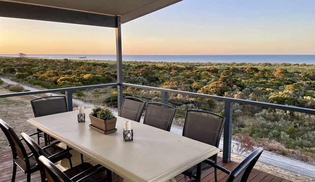 Secluded home, high up on the sand dunes over looking open ocean and Marina