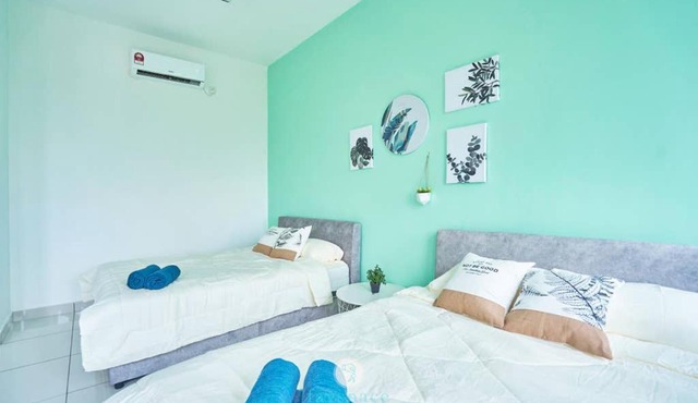 Studio with Pool - 4 Pax - FREE Netflix - Semenyih in Semenyih
