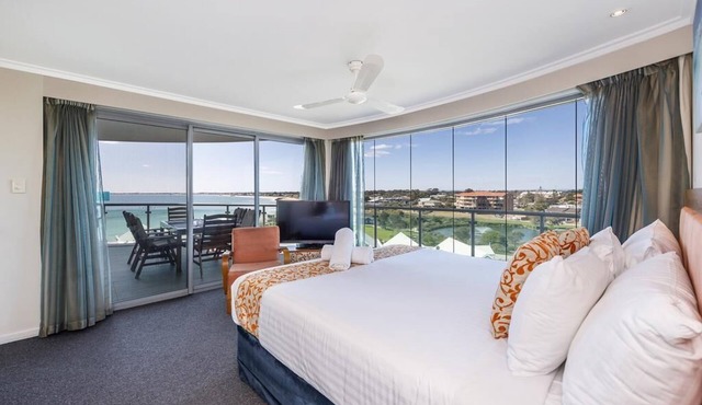 Stunning 270 degrees view of the Ocean, Beach & Marina Views
