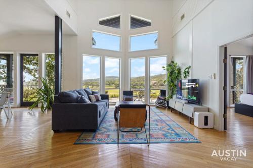 Sunset Waterfront 4BR 2BA w Pool and River Near Lake Travis by Austin Vacay in Austin