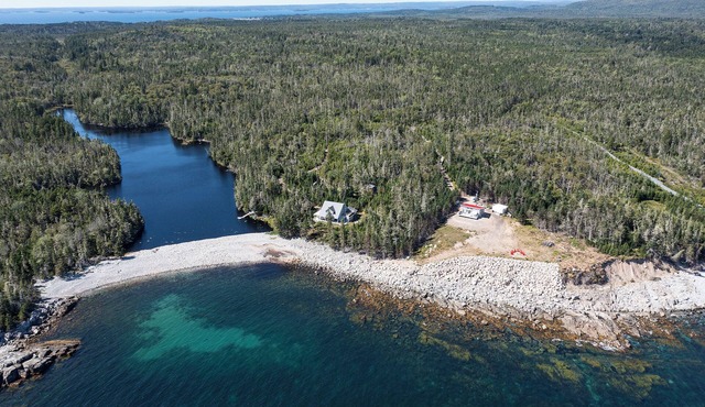 The Beacon at Bayswater Beach in Nova Scotia