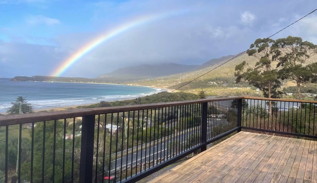 The Lookout at Pirate's Bay. 3BR, 2BA, ocean views, pool table, arcade machine