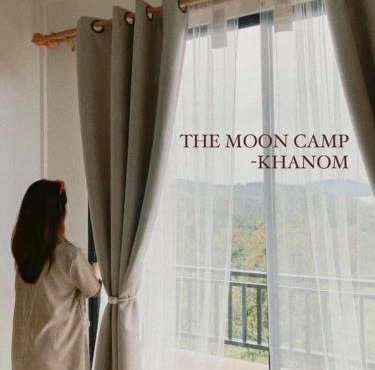 The moon camp khanom in Ban Phlao