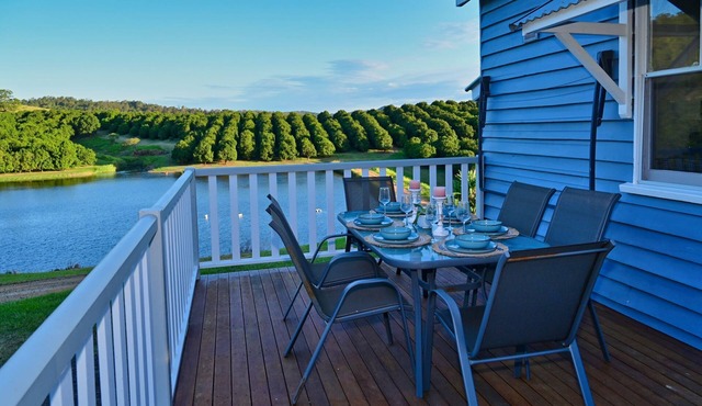 Tranquil Sunshine Coast hinterland farm stay on a working Macadamia farm