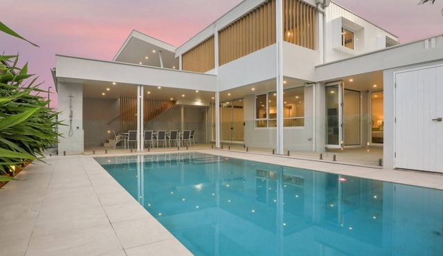 Villa Bianco- Luxurious six bedroom coastal escape with pool.