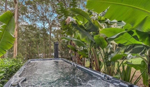 Wallarah Forest Stay - heated swim spa