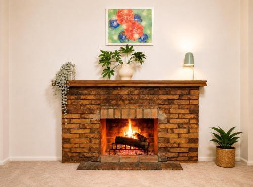 Yarrawonga Holiday House with Open Fireplace