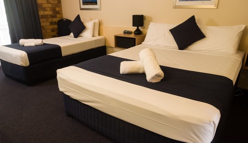 Standard Room, Non Smoking, Refrigerator & Microwave (Twin Share)